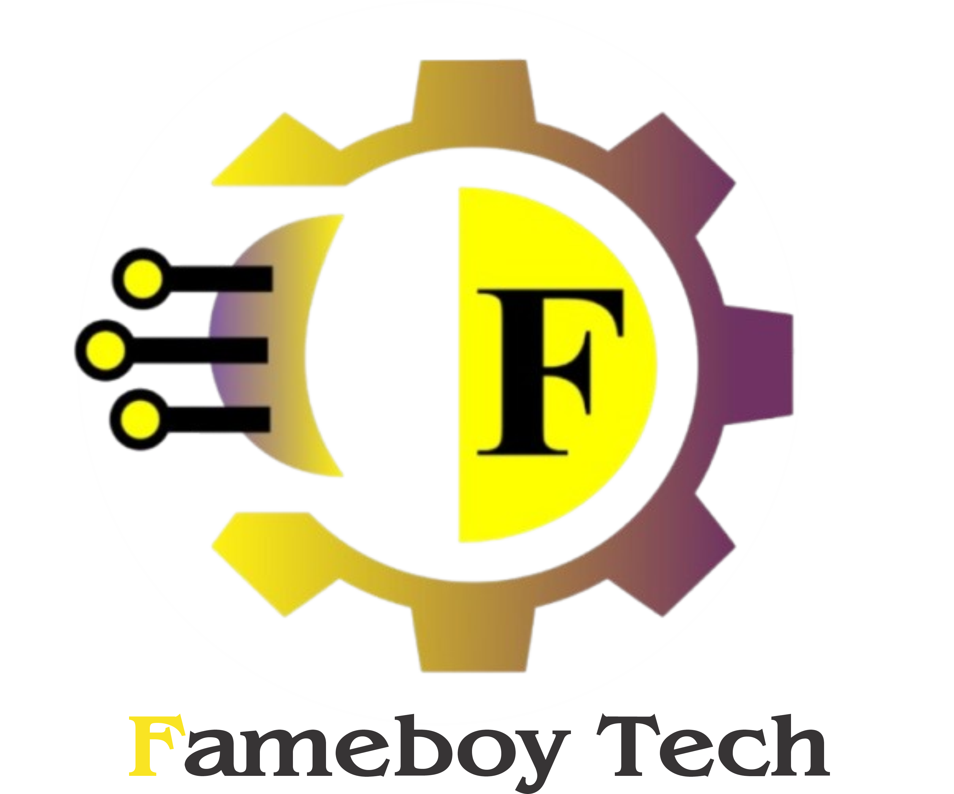 Fameboy Tech Concept Logo - Internet Café & Business Center in Iyana Ipaja, Lagos